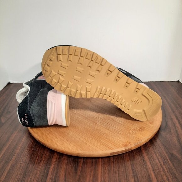 New Balance 515 Womens Size 8.5 Shoes Black Pink White Suede Retro Sneakers - Picture 8 of 10